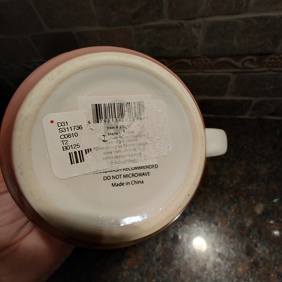 NWT Playful Pink Dog Print Mug, Prima Mugs - Picture 6 of 7